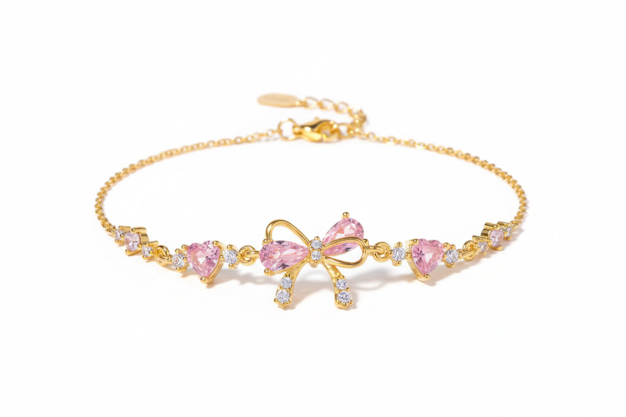 Sweetheart Bow Bracelet
