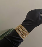 Golden Glow Heart Bracelet