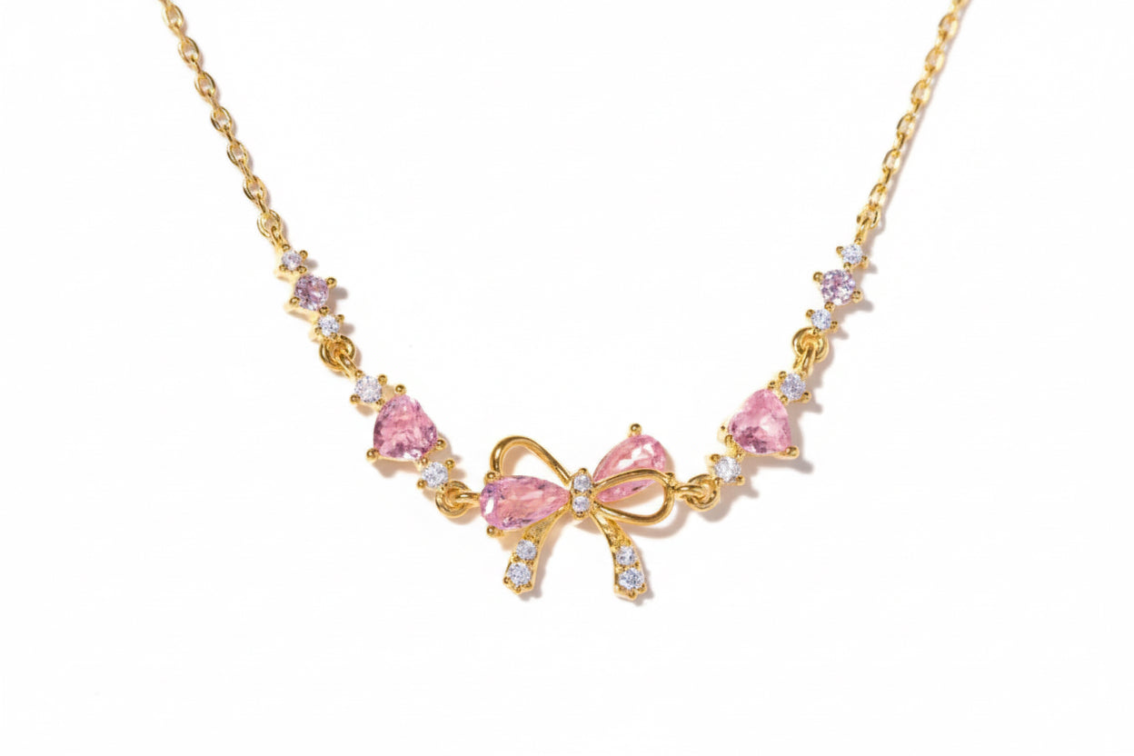 Sweetheart Bow Necklace