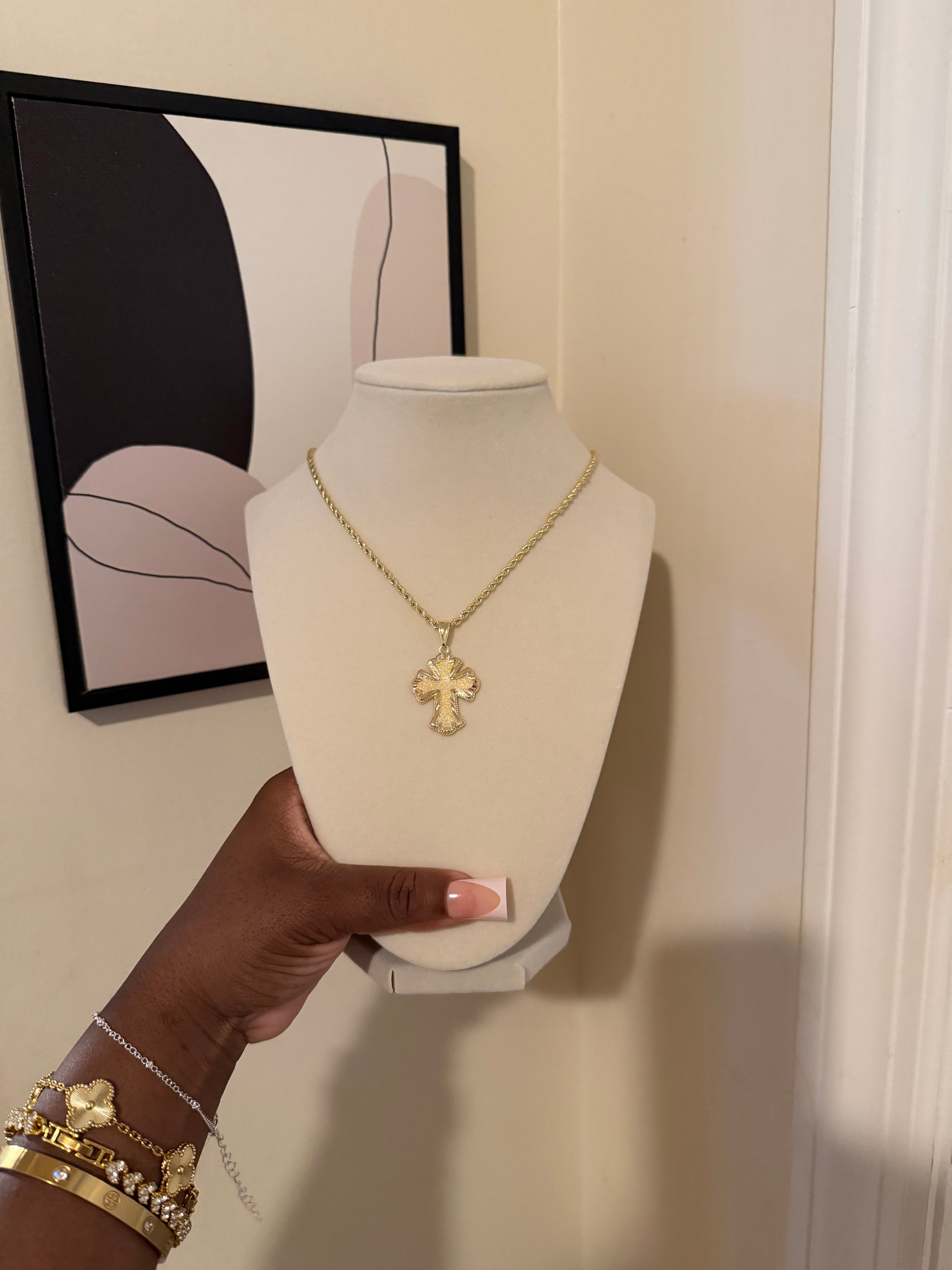 Divine Cross Necklace