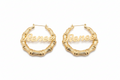 Custom Bamboo Earrings