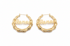 Custom Bamboo Earrings