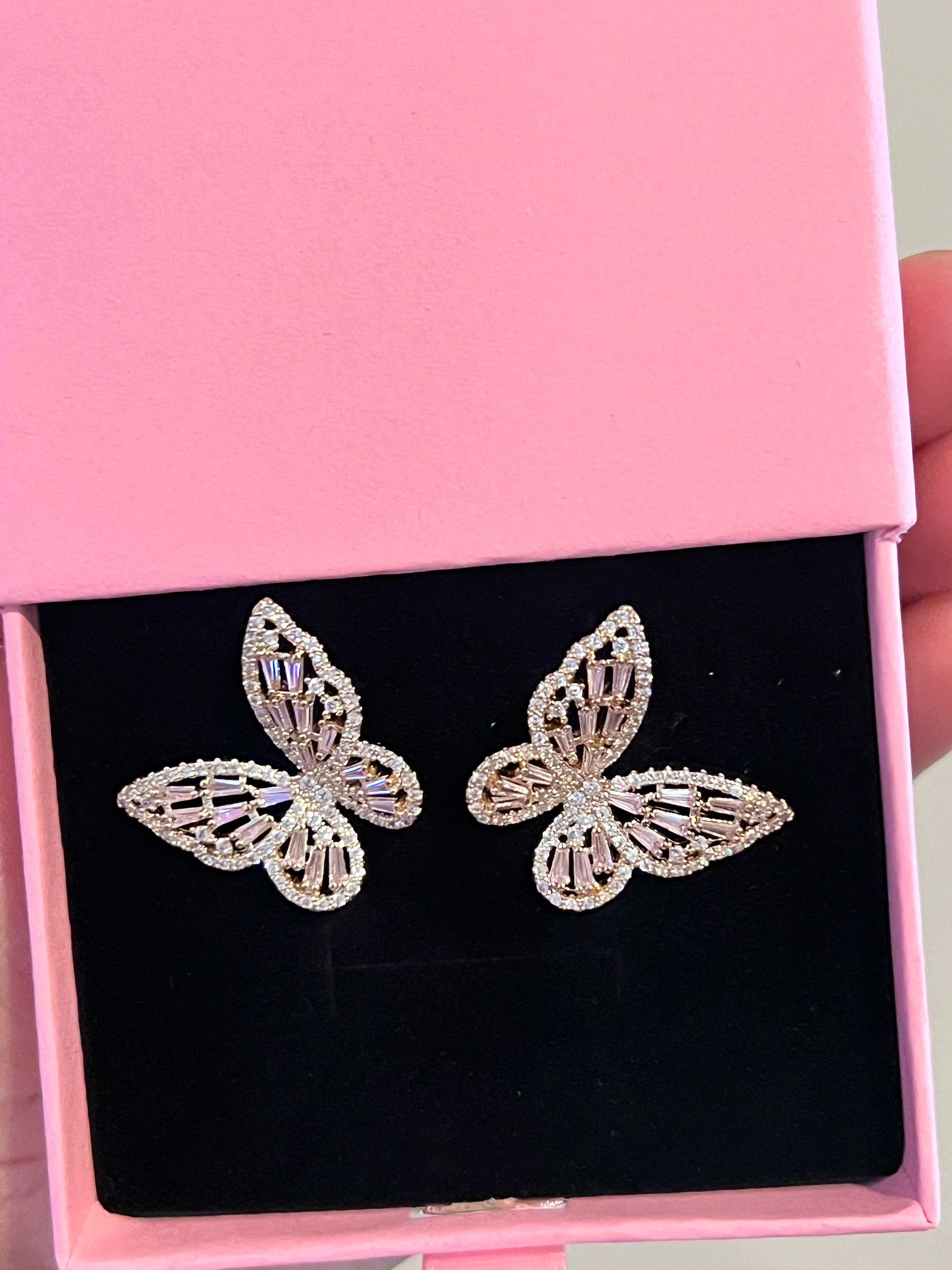 Fly Away Butterfly Earrings