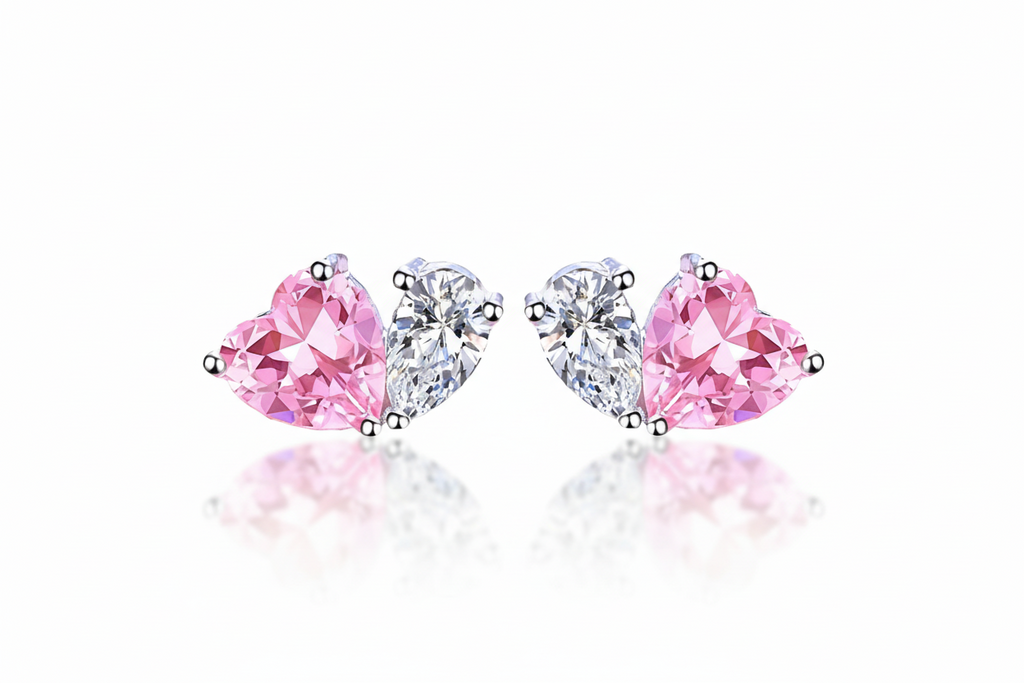 Pink Promise Stud Earrings
