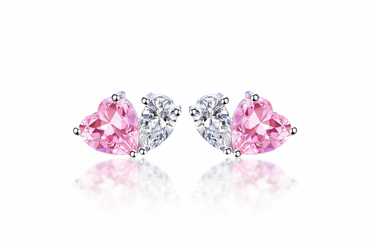 Pink Promise Stud Earrings