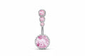 Pink Stardust Belly Ring