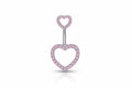 Heart Frame Belly Ring