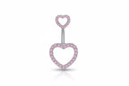 Heart Frame Belly Ring