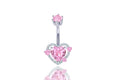 Sweet Crush Heart Belly Ring