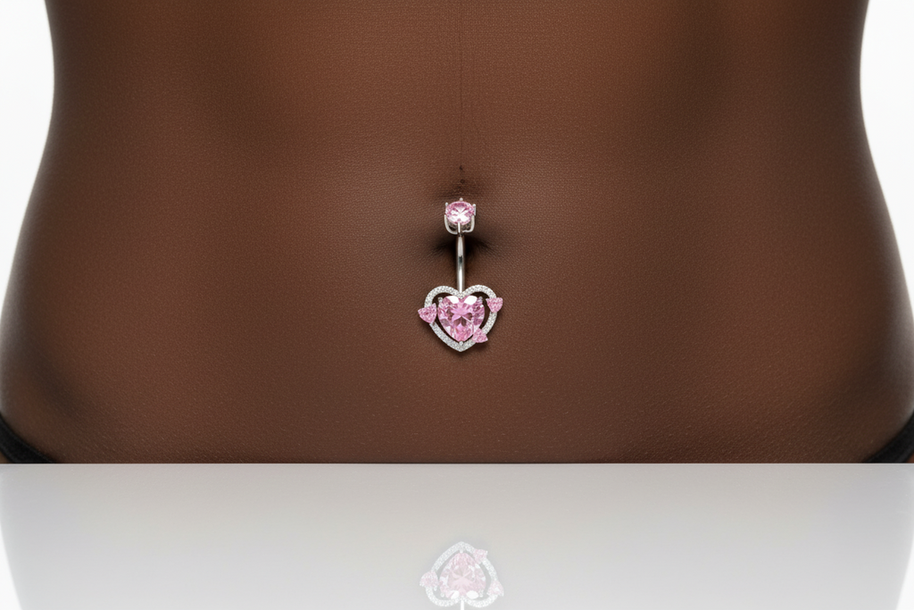 Sweet Crush Heart Belly Ring