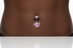 Sweet Crush Heart Belly Ring