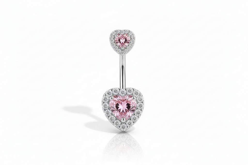 Halo Heart Princess Belly Ring