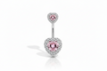 Halo Heart Princess Belly Ring