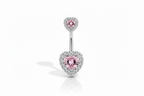 Halo Heart Princess Belly Ring