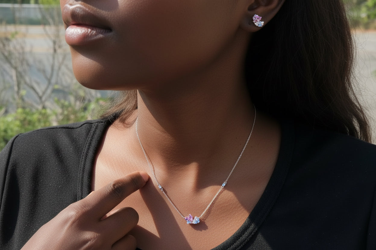 Pink Promise Stud Earrings