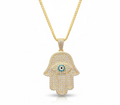 Hamsa Glow Necklace