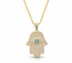 Hamsa Glow Necklace