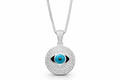 Evil Eye Luxe Disc Necklace