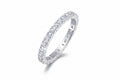 Stacked Princess Band Ring