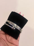 Silver Statement Stack